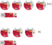 PVC Warning Tape-Round Labels & Square Stickers