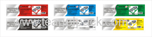 PVC Duct Tape-Square Labels