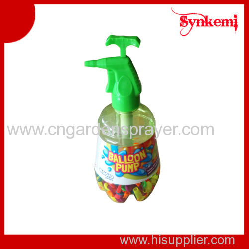 Plastic water pump balloon