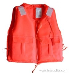 Adult life jacket for life saving