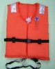 Marine life jacket for marine equipment