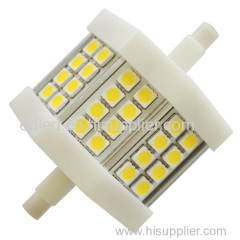 78mm 5w led r7s light aluminum housing