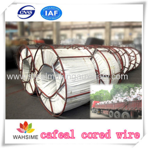 CaAlFe Cored wire China factory Steelmaking materials