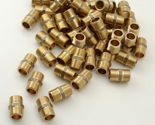 Forged Copper Double Male Thread Fittings