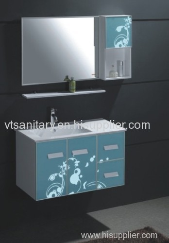 oak bathroom cabinet pvc bathroom wash basin cabinet