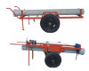 Concrete Pole Trailer Machine used to transport the concrete pole on the road