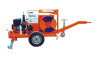 Cable puller machine for underground cable installation