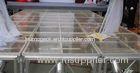 Portable Glass Acrylic Stage Platform For Performances 1.22 * 2.44M