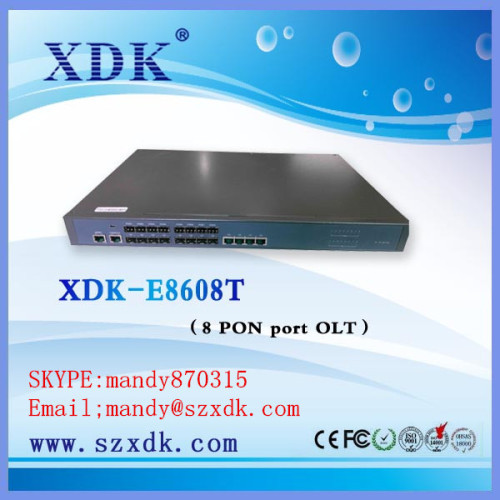 gepon olt sfp 8 PON port GEPON/EPON OLT compact with Huawei OLT