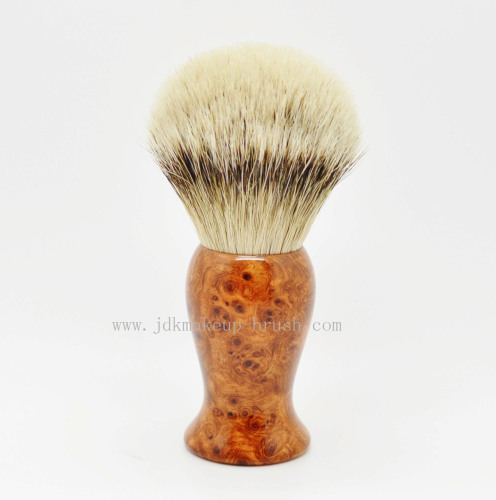 Shaving Brush with Designed Resin Handle