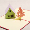 Christmas 3d card pop up greeting card