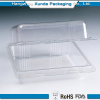 Hamburger plastic clamshell box