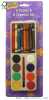 8pc paints and crayons sets