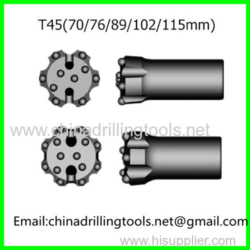 64mm T45 thread button mining bit