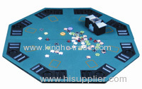 Octagonal 4 Folding Poker Table(EVA) china supplier