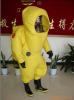 polyamide fabric material Heavy duty chemical protective suits