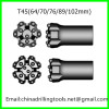 89mm T45 thread rock bits