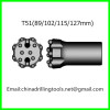 carbide T51 thread Drill Button Bit