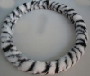 Zebra steering wheel cover, fur