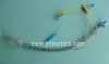 PVC Endotracheal tube with suction lumen