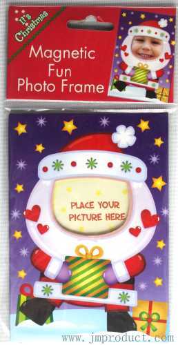 Christmas magnet photo frame for kids