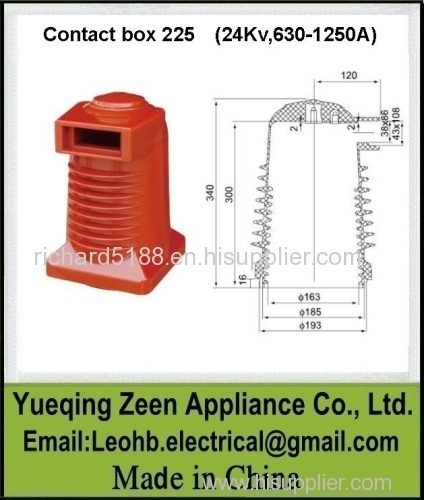 CH3-12/250 12kv epoxy resin insulation contact