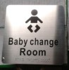 braille sign plate for baby