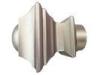 Custom Aluminum Metal Curtain Rod Finials for Home Window , 19mm / 25mm