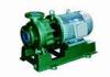 Hydrochloric Acid Proof Magnetic Drive Pumps Impeller Centrifugal , Single Stage