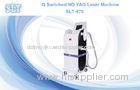 Q Switched ND YAG Laser Three Wavelength , Skin Whitening / Tattoo Removal Machine