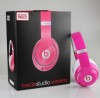 2014 Beats Studio 2.0 Pink Over-Ear Noise Cancelling Wireless Rechargeable Headphones
