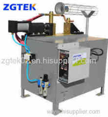 Venturi tube welder for filter bag cage