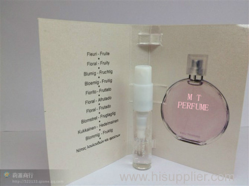 2 ml tube perfume with 1:1 quality