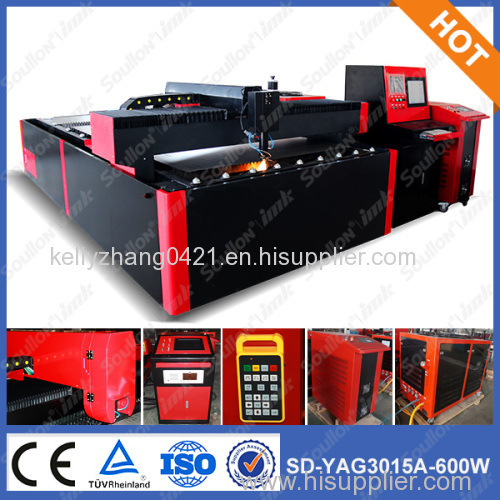 SD-YAG3015 600W cnc laser metal cutting machine price