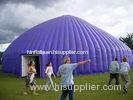 Big Purple 0.45mm PVC Outdoor Inflatable Party Tent For Backyard