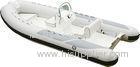 White PVC Inflatable Motor Boat for amusement water sports