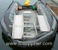 Large gray amusement park rides PVC Inflatable Boat , inflatable yacht
