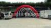 Casual celebration Lighting giant Inflatable Party Tent Red For Shopping Mall