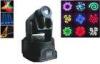 Stage Lighting , 15w Mini Gobo Led Moving Head Spot Light With DMX512