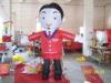 PVC Commercial Inflatable Cartoon Characters , Inflatable Advertising Cartoon