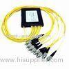 Hot 1 x 8 Armored FC SM Fiber Optic Splitter/Coupler