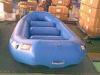 Multifunction portable blue PVC Inflatable Boat For 6 person water games