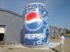Supermarket Custom Inflatable Products Big Coke Bottle For Advertising
