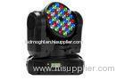 36 * 3W DMX512 Mini LED Moving Head Light IP20 RGBW Theater Lighting