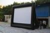 Retractable Large Inflatable Movie Screen , blow up tv screen outdoor