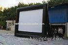 Retractable Large Inflatable Movie Screen , blow up tv screen outdoor