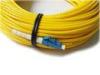 Single Mode 9/125 Simplex Optical Fiber Patch Cord With LSZH / OFNR / PVC Jacket