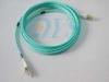 SC-LC Duplex PVC 3.0mm Optical Fiber Patch Cord / Fiber Optic Jumper , Blue