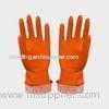 XL Dip flocklined household latex / rubber glove With straight cuff