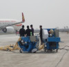 Airport runway preventive maintenance blasting machine